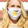 Charity 'Have A Good Day' Positivity Sunshine Face Mask, thumbnail 1 of 4