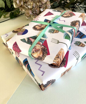 Monty Don Gift Wrap Fun Gardening Wrapping Paper, 3 of 9