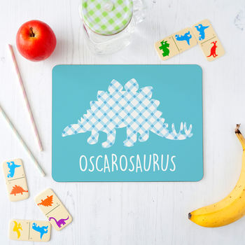 Children's Personalised Dinosaur Placemat, 10 of 12