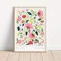 Boho Flora Art Print, thumbnail 1 of 4