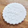 Personalised Happy Birthday Cupcake Debosser Stamp, thumbnail 4 of 6
