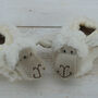 Sheep Baby Slippers 0 Six Months, Gift Boxed, thumbnail 1 of 4