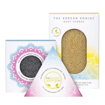 Konjac Sponge Skincare Set For Purifying Skin, 2 of 3