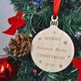 Personalised Wooden Bauble, thumbnail 2 of 5