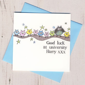 Personalised Good Luck At University Card, 4 of 4
