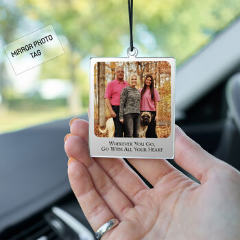 Personalised Car Ornament Gift With Message, 8 of 8