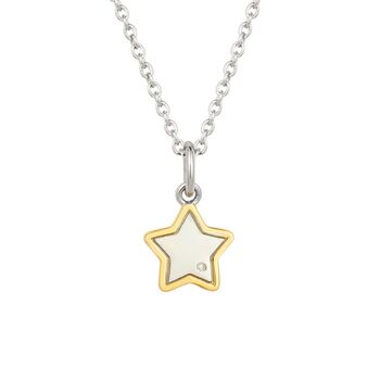 Silver Star Jewellery Set With Diamonds, 2 of 5