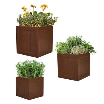 Merano Brown Planter, 2 of 7