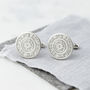Personalised Coordinate Cufflinks With Secret Message, thumbnail 2 of 5
