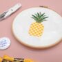 Pineapple Cross Stitch Kit, thumbnail 1 of 7