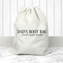 Personalised Cotton Boot Bag, thumbnail 9 of 12