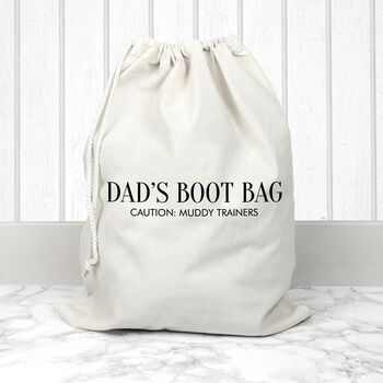 Personalised Cotton Boot Bag, 9 of 12