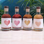 Personalised Valentines Flavoured Gin With Music, thumbnail 6 of 6