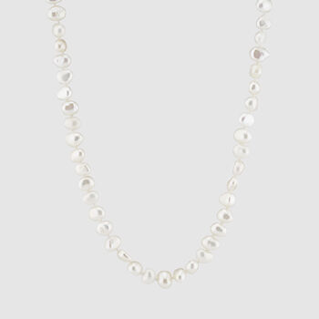Alderley White Pearl And Sterling Silver Necklace, 2 of 2