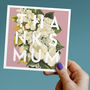 Thanks Mum Floral Mother's Day Card, thumbnail 1 of 2