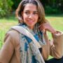 Turtle Print Scarf In Personalised Gift Box, thumbnail 3 of 4