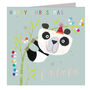 Christmas Panda Greetings Card, thumbnail 2 of 5