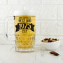 Dad’s Personalised Established Beer Glass Tankard, thumbnail 2 of 5