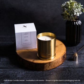 Personalised Eco Luxury Scented Metallic Candle, 3 of 11
