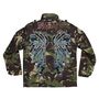 Sequin Wings Personalised Kids Camo Jacket, thumbnail 5 of 9