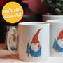 Personalised Christmas Gonk Mug With Hot Choc Kit, thumbnail 1 of 6