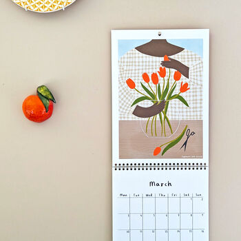 2025 Illustrated Wall Calendar, 3 of 6