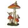 Toadstools With Robins Decoration, thumbnail 2 of 6