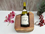 Hand Carved Driftwood Single Wine Bottle Holder Gift, thumbnail 1 of 9