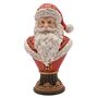 Regal Tidings Large Santa Bust Christmas Decoration, thumbnail 2 of 3