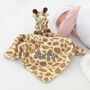 Personalised Snuggle Giraffe Baby Comforter, thumbnail 1 of 6