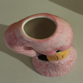 G Decor Graceful Tropics Ceramic Flamingo Vase, 4 of 4