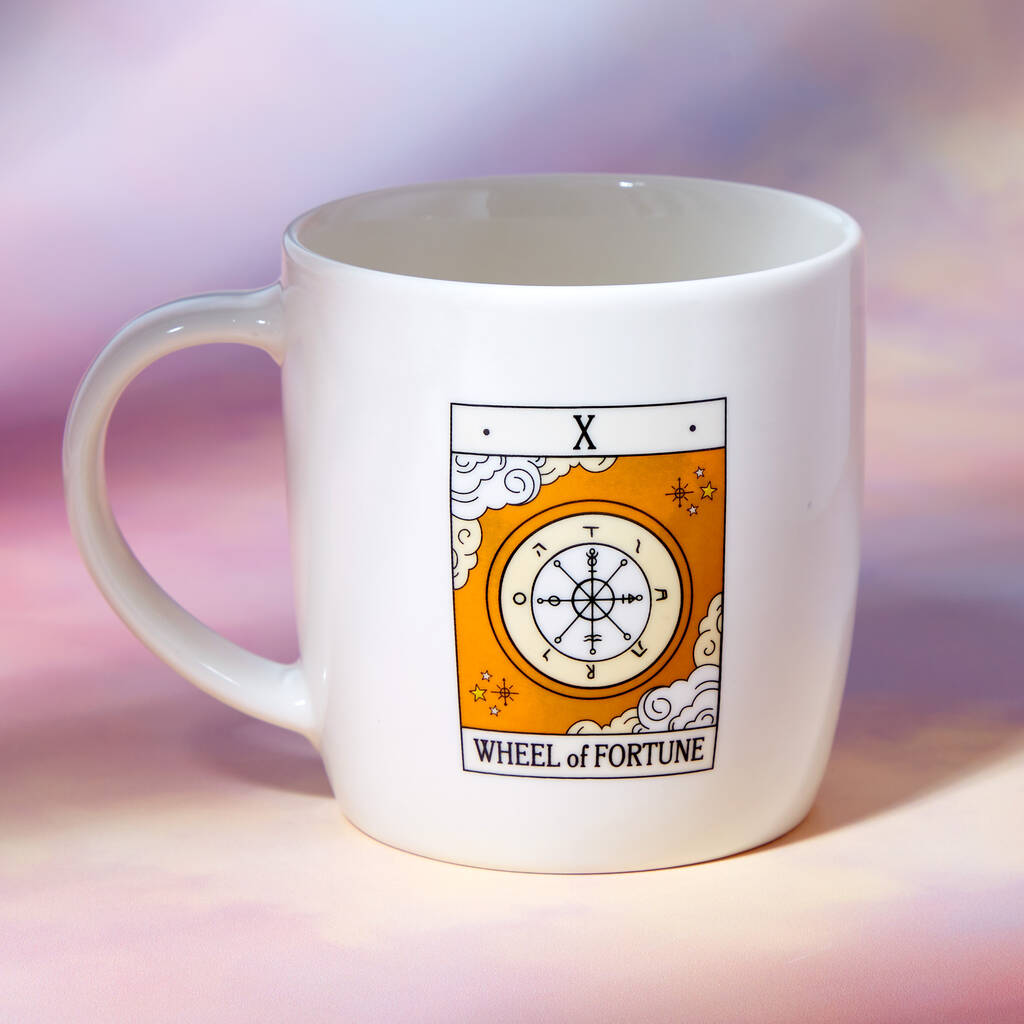 Wheel Of Fortune Cosy Tarot Mug, 1 of 7