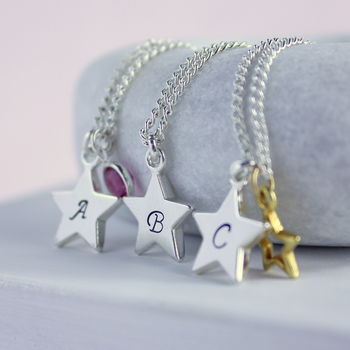 Personalised Star Charm Necklace, 8 of 12