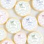 Personalised Floral Bow Design Edible Drink Toppers, thumbnail 3 of 4