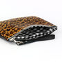 Cowhide Leather Clutch Bag, thumbnail 9 of 12