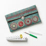 Felt Sewing Pouch Embroidery Kit, thumbnail 6 of 7