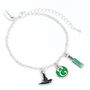 Wicked For Good Elphaba Icons Charm Bracelet, thumbnail 1 of 2