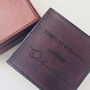 Personalised Suffolk Leather Desk Set Two Colours, thumbnail 12 of 12