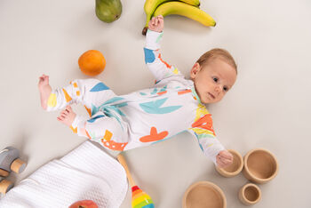 Club Tropicana Zipped Sleepsuit, 4 of 7