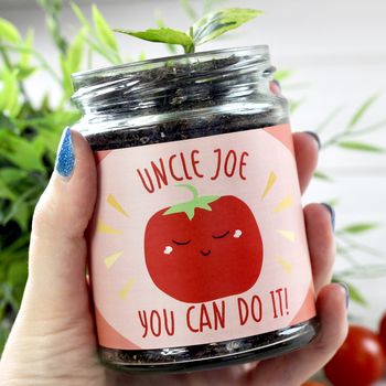 Personalised Cherry Tomato Jar Grow Kit, 11 of 12