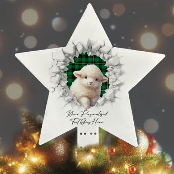 Personalised Christmas Sheep Break Through, 8 of 12