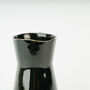 Large Handmade Stoneware Black Bouquet Vase For Flowers, thumbnail 2 of 3