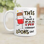 'This Is What A Fab Colleague Looks Like' Personalised Mug, thumbnail 1 of 5