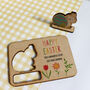 Pop Out Wooden Easter Chick Card, thumbnail 6 of 8