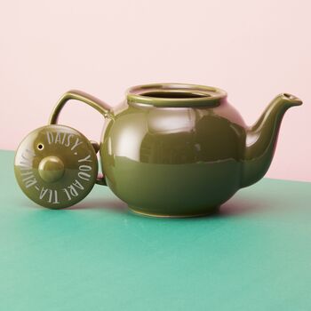 Personalised Tea Riffic Teapot, 3 of 12