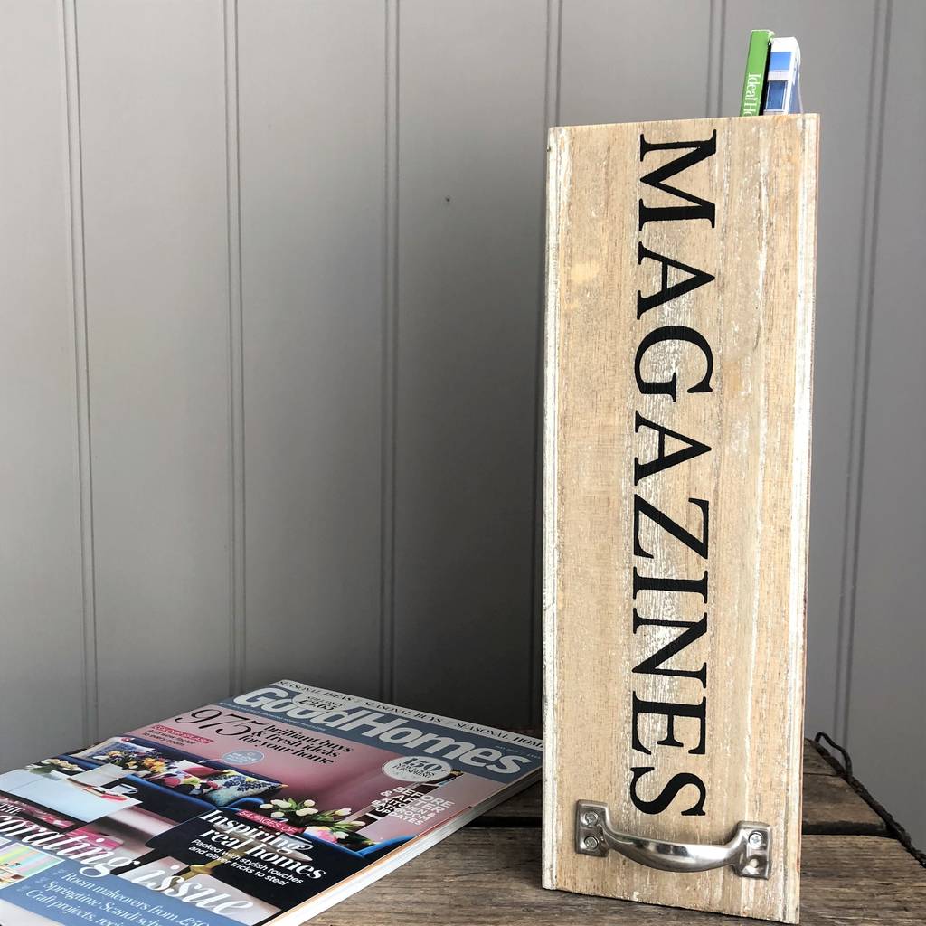 Magazine Storage Box By The Contemporary Home