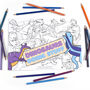 Dinosaurs Doing Stuff Colouring Book, thumbnail 1 of 7