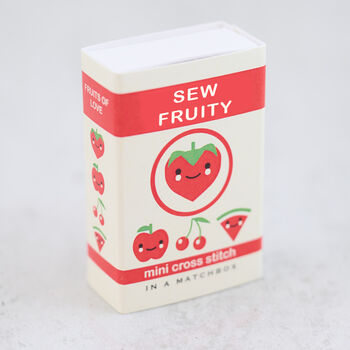 Sew Fruity Mini Cross Stitch Kit, 7 of 8