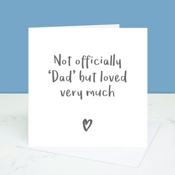 Not Officially Dad Father's Day Card, 3 of 3