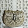 Amritsar Antique Handcrafted Kundan Clutch Bag, thumbnail 6 of 9